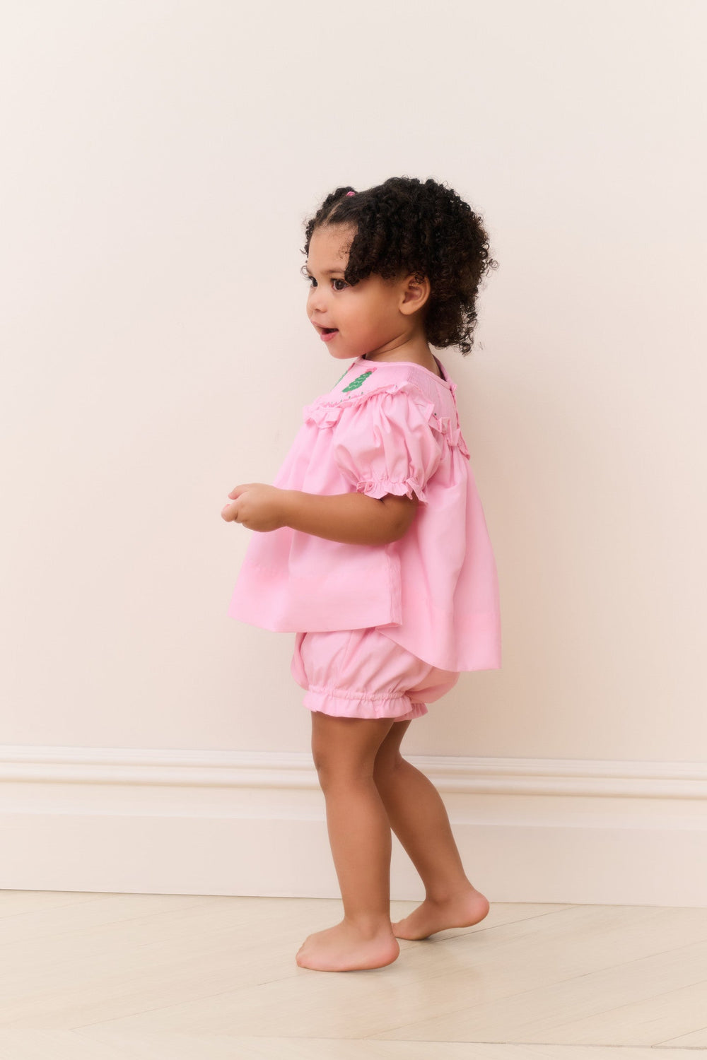 Cecil & Lou Baby Smocked Christmas Tree Set | Loveshackfancy on sale