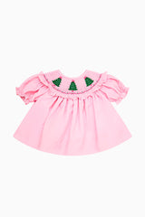 Cecil & Lou Baby Smocked Christmas Tree Set | Loveshackfancy on sale