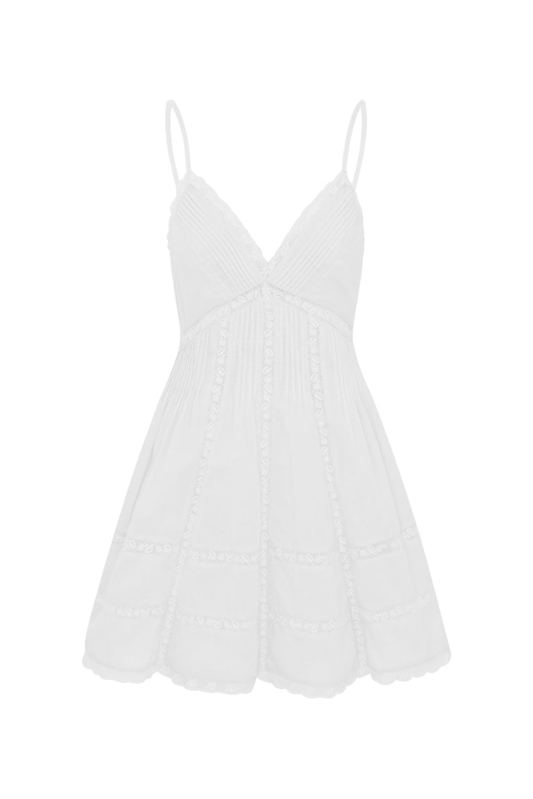 Docila Heritage Cotton Mini Dress | Loveshackfancy online