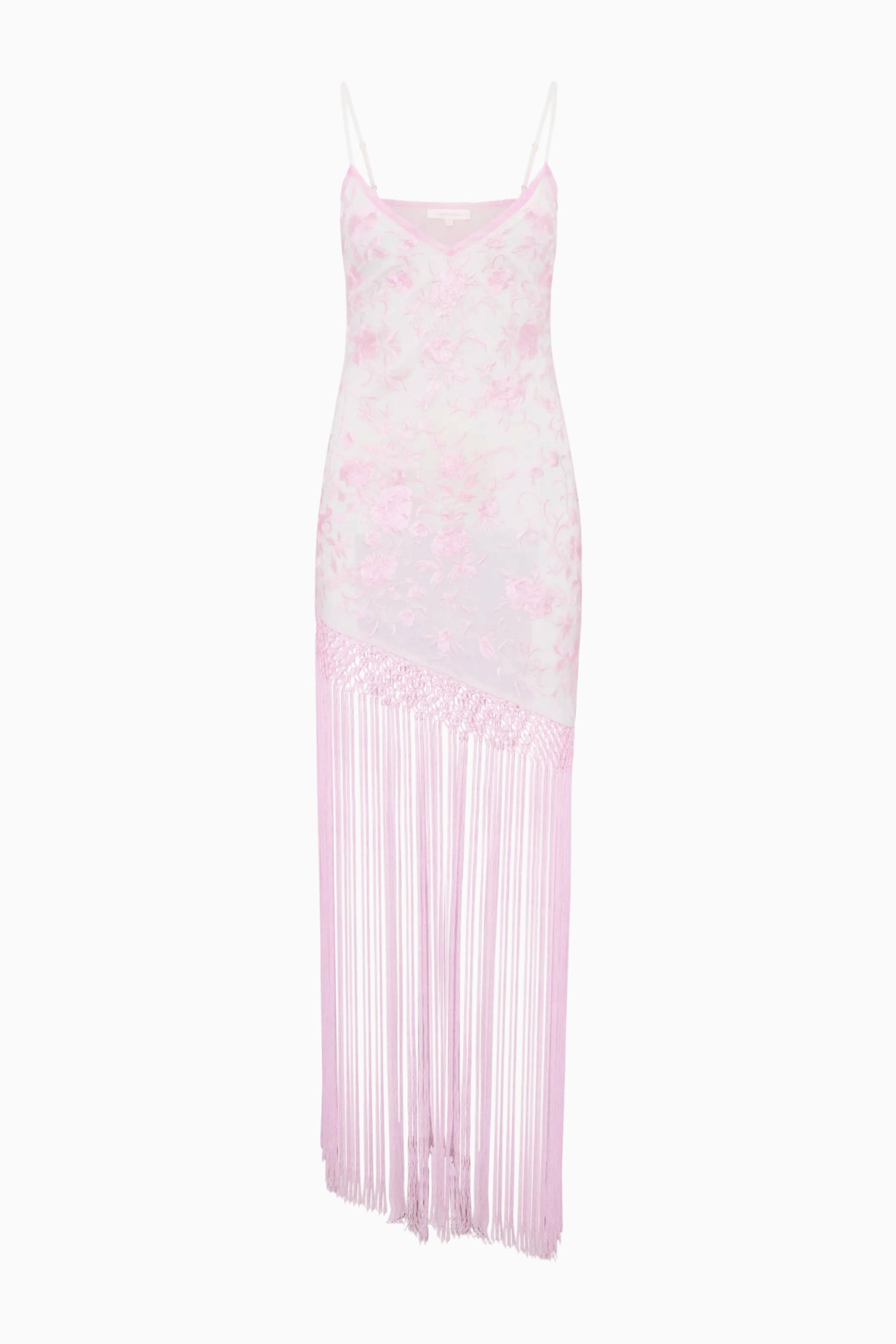 Evalette Floral Fringe Maxi Dress | Loveshackfancy sale