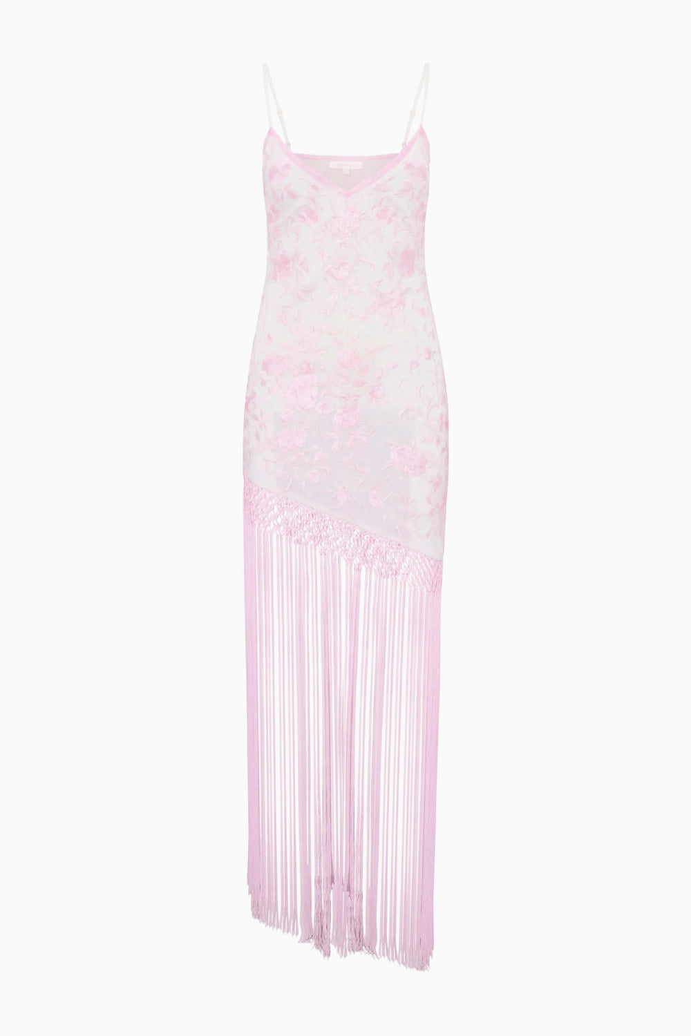 Evalette Floral Fringe Maxi Dress | Loveshackfancy sale