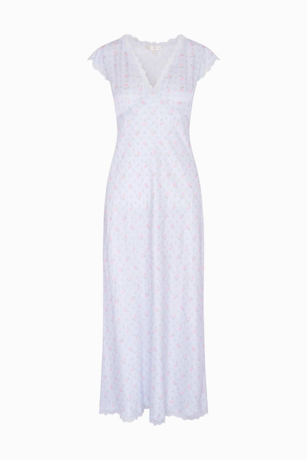 Theodore Silk-Blend Floral Maxi Dress | Loveshackfancy online