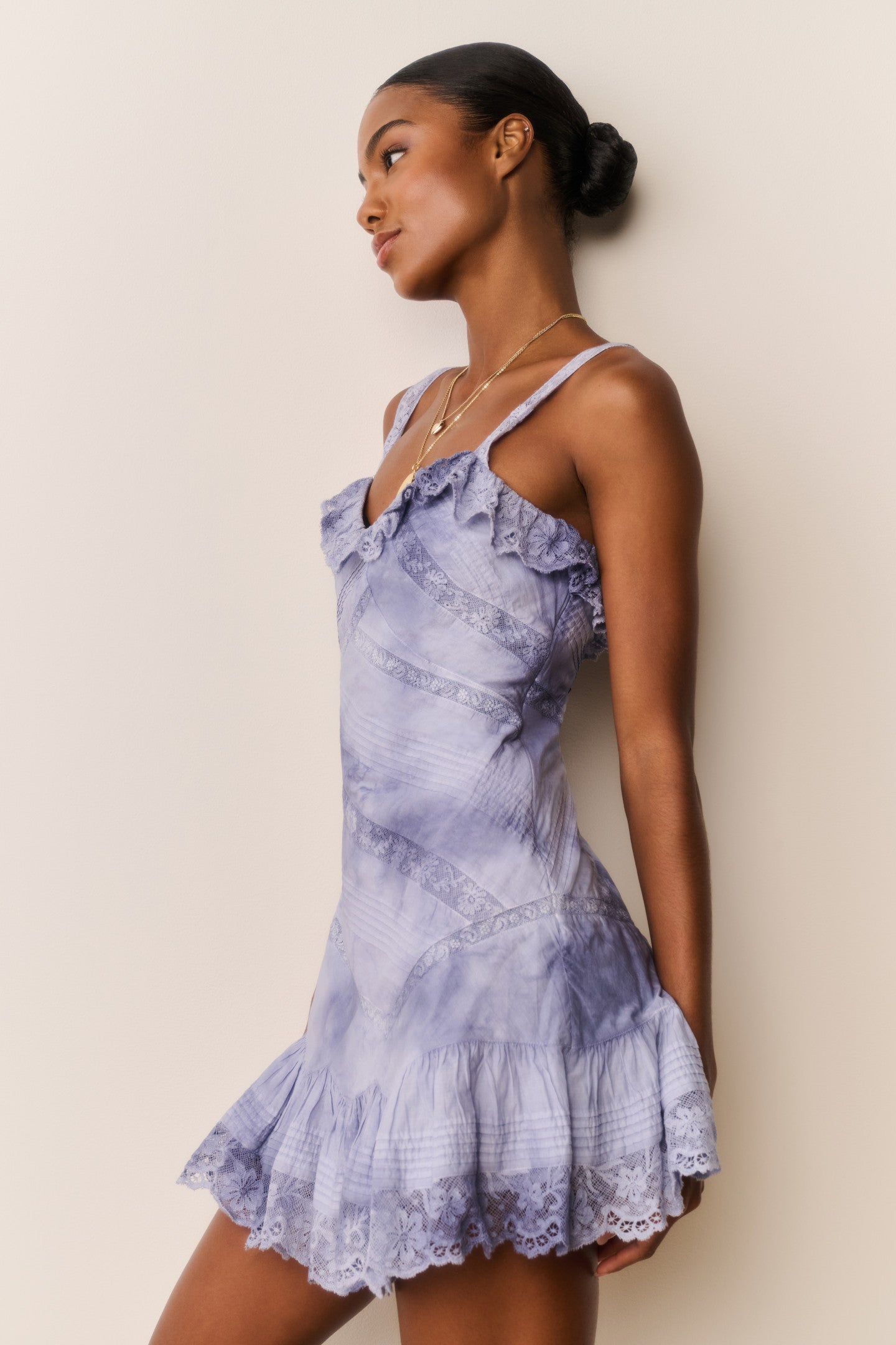 Lavine Hand-Dyed Cotton Mini Dress | Loveshackfancy outlet