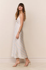 Manuela Floral Stripe Maxi Dress | Loveshackfancy discount