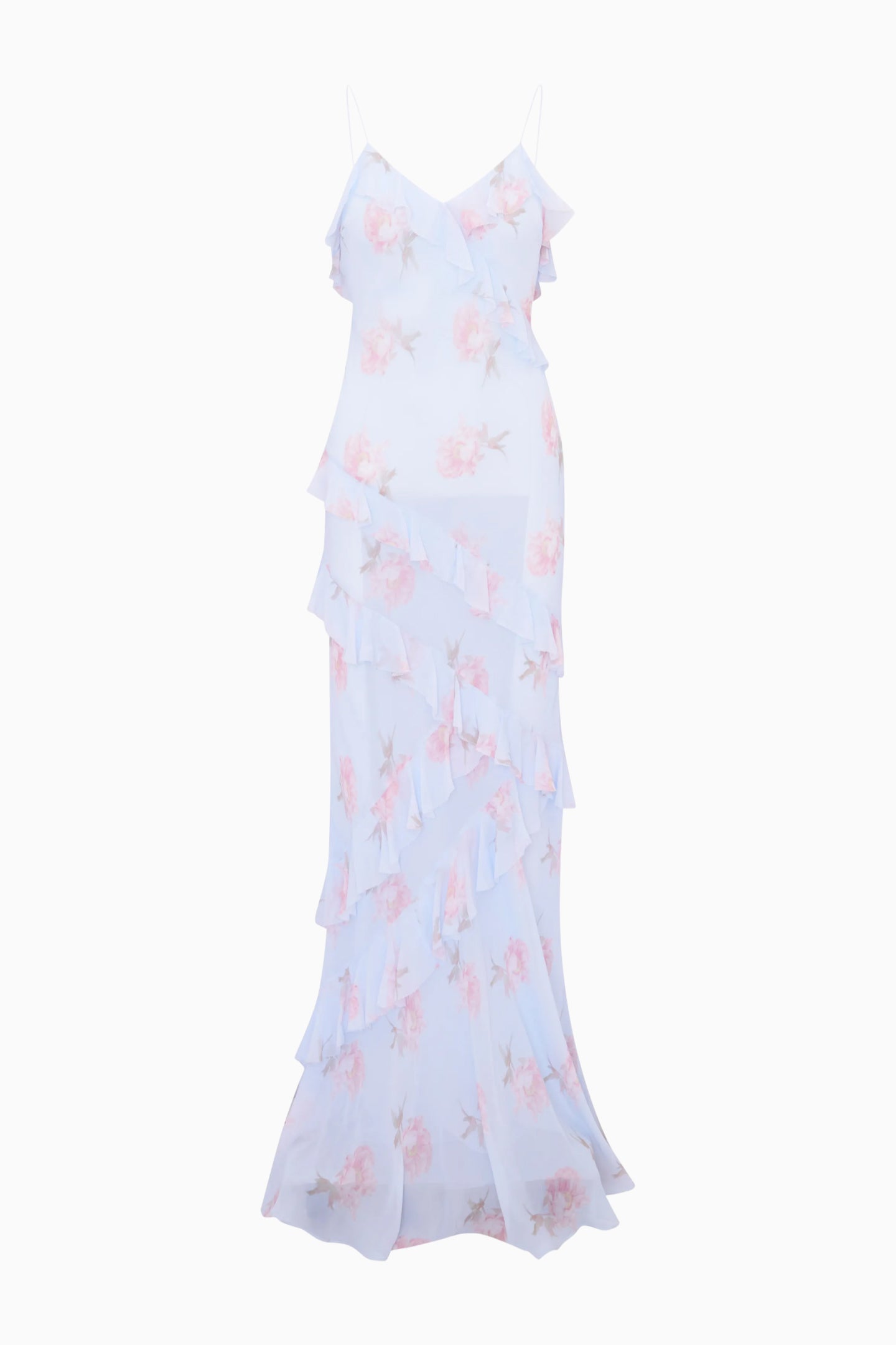 Rialto Floral Chiffon Maxi Dress | Loveshackfancy sale