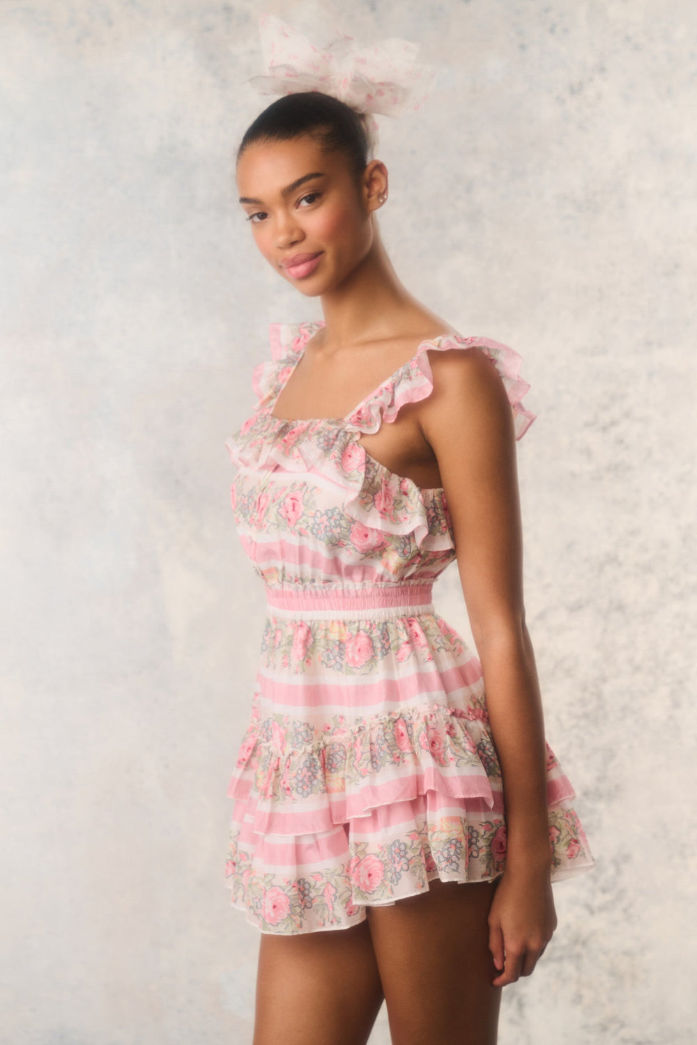 Re-Edition Marina Silk Mini Dress | Loveshackfancy on sale