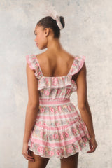 Re-Edition Marina Silk Mini Dress | Loveshackfancy on sale