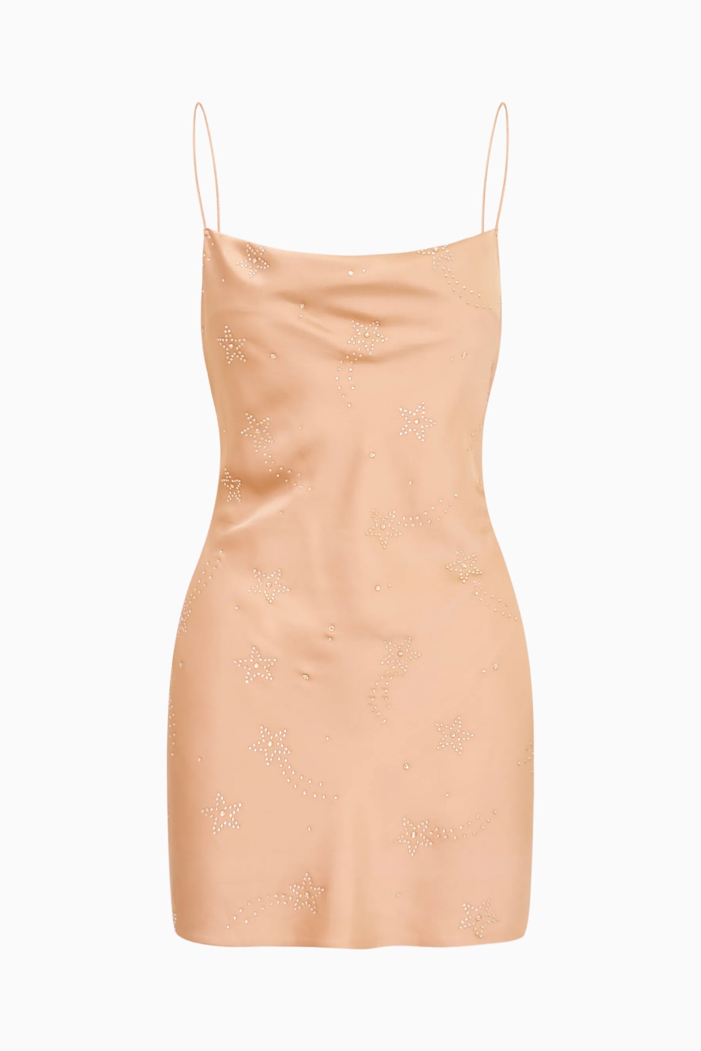 Kalora Celestial Crystal Satin Mini Dress | Loveshackfancy for sale