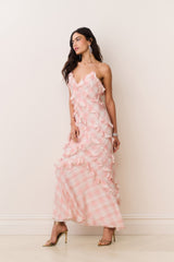 Ellietta Tartan Ruffle Maxi Dress | Loveshackfancy online