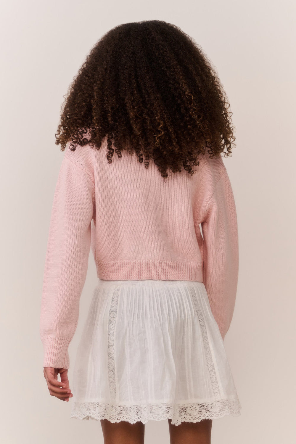 Tween Jayne Bow Embroidered Cardigan | Loveshackfancy discount