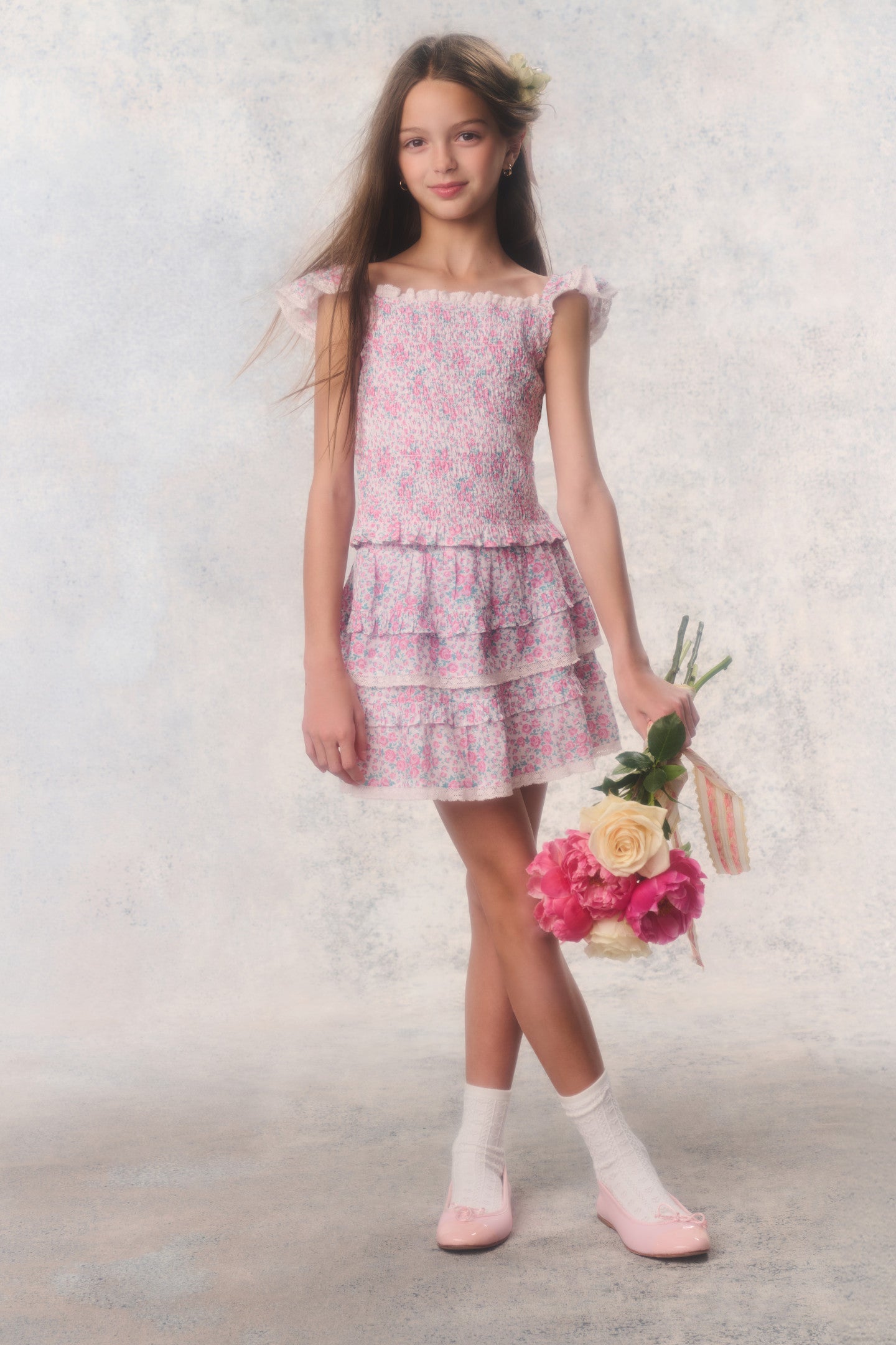Tween Re-Edition Billie Floral Skirt | Loveshackfancy outlet