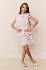 Tween Decker Mixed Print Dress | Loveshackfancy for sale
