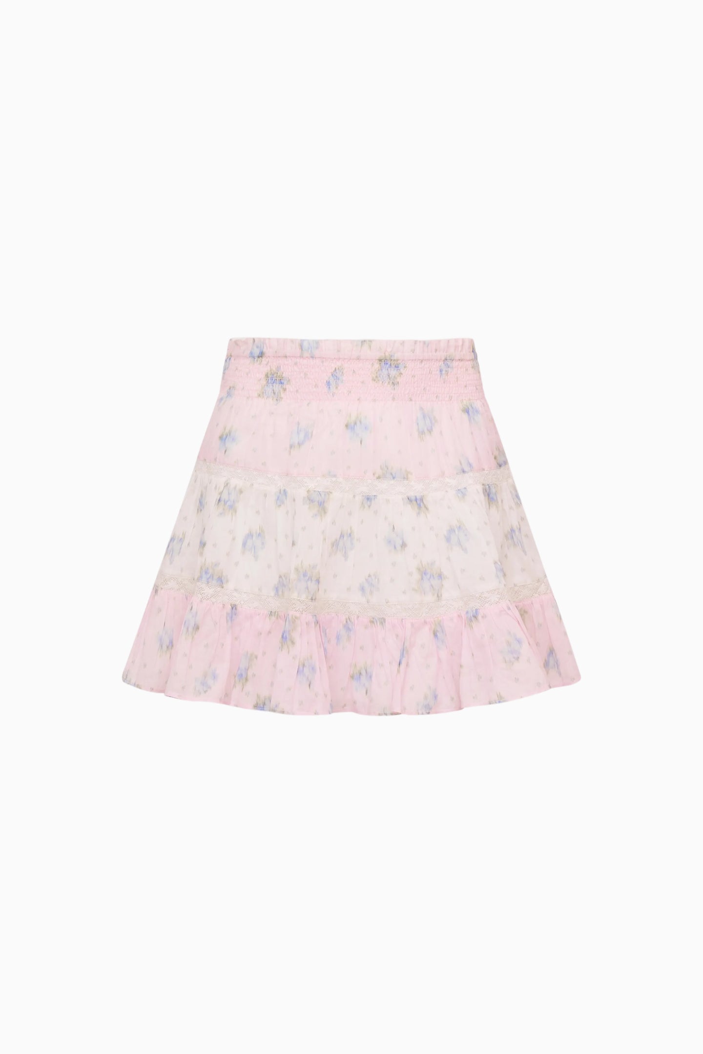 Little Girls Raf Mixed Print Skirt | Loveshackfancy near me