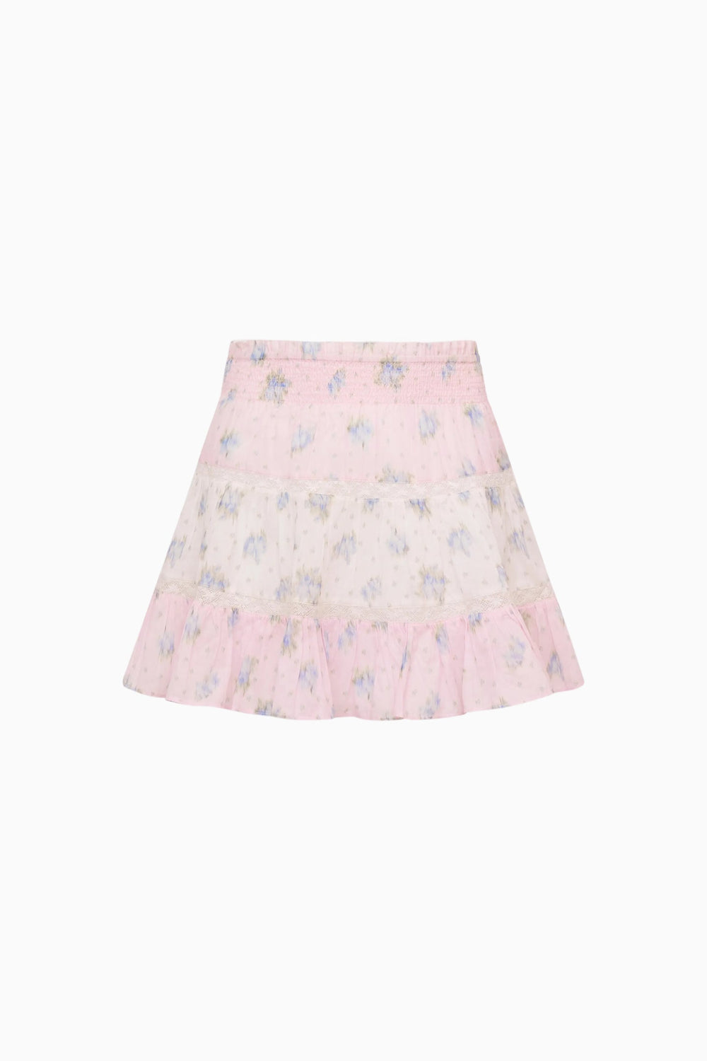 Little Girls Raf Mixed Print Skirt | Loveshackfancy near me