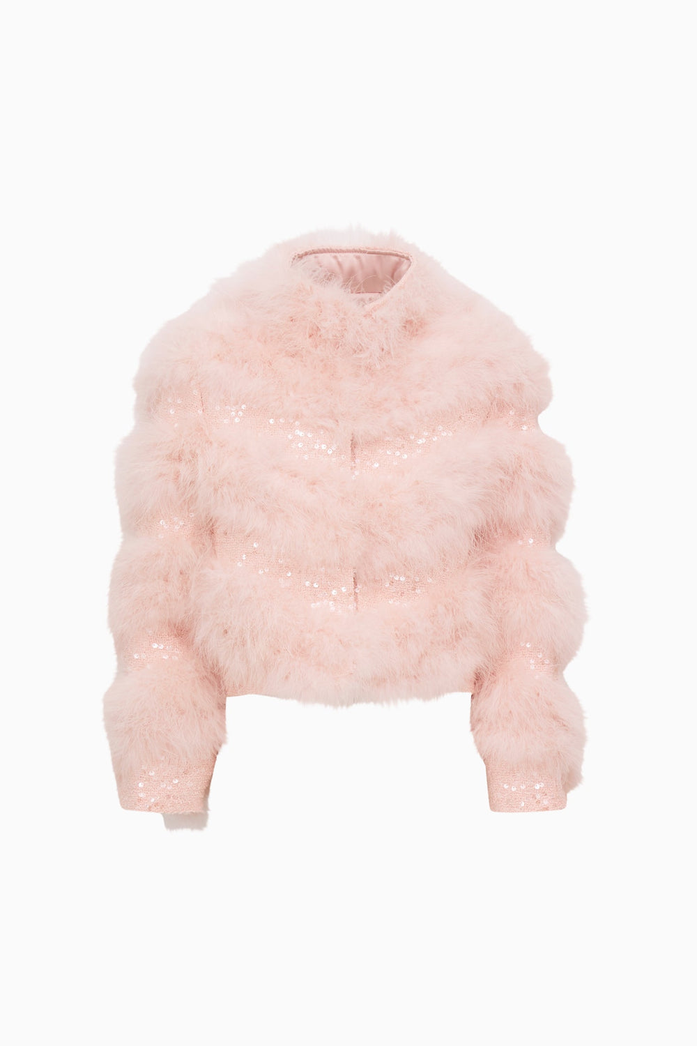 Little Girls Trislyn Feather Sequin Jacket | Loveshackfancy sale