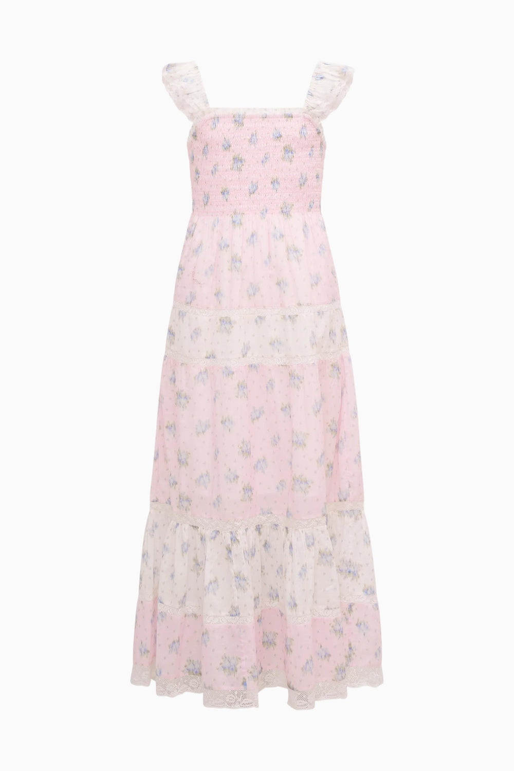 Tween Rhiannon Mixed Print Maxi Dress | Loveshackfancy for sale