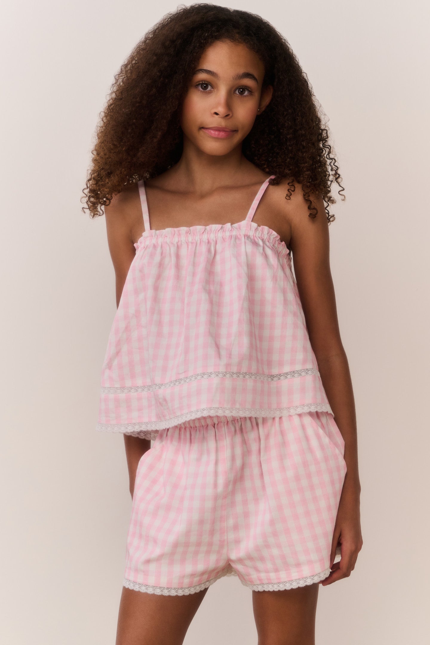 Tween Fiorella Gingham Top | Loveshackfancy on sale