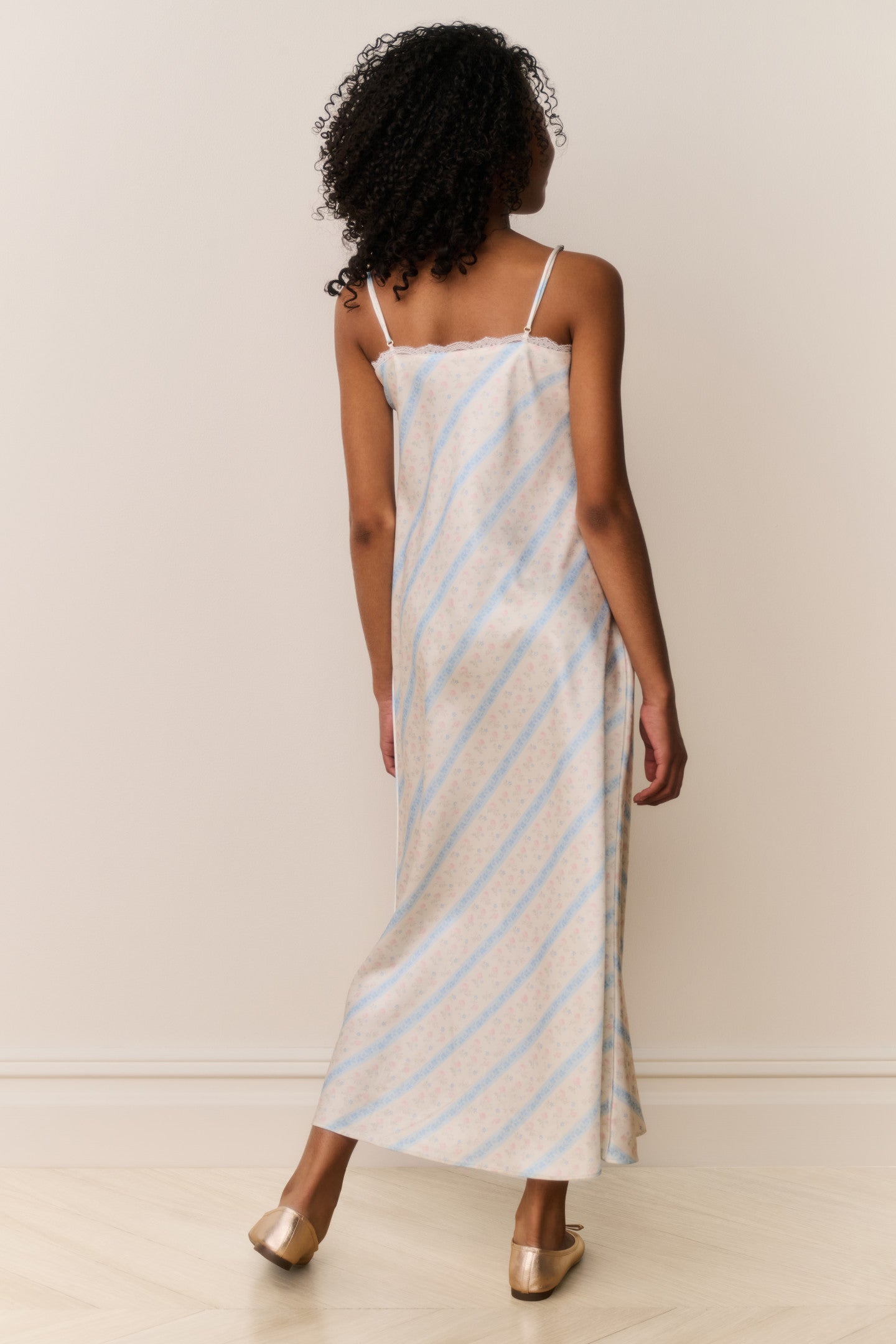 Tween Adelise Floral Stripe Maxi Dress | Loveshackfancy US