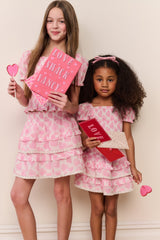 Tween Billie Heart Print Skirt | Loveshackfancy outlet