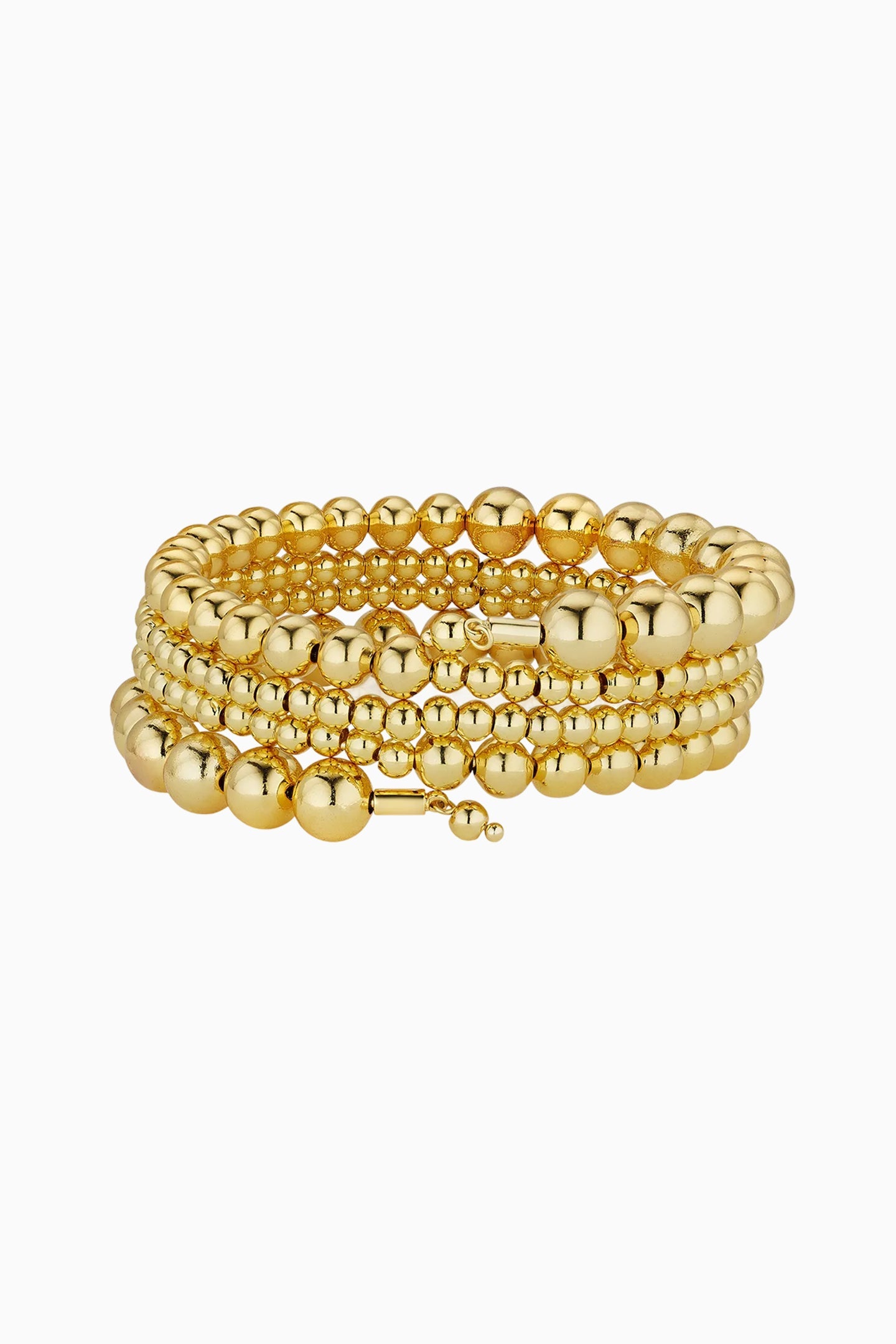 Jennifer Miller 14k Gold Beaded Bracelet | Loveshackfancy sale