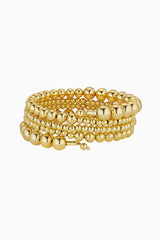 Jennifer Miller 14k Gold Beaded Bracelet | Loveshackfancy sale