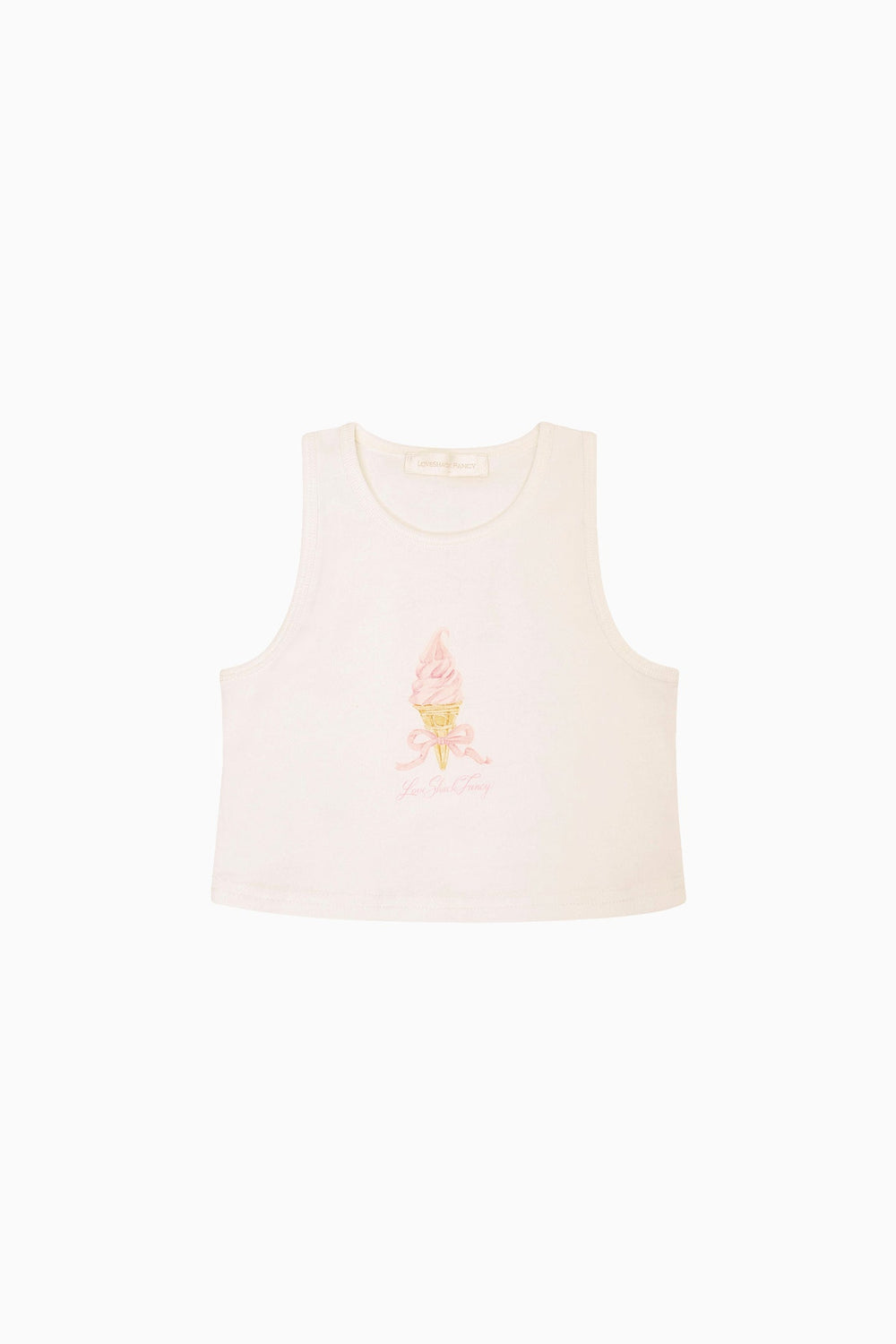 Tween Vanilla Twirl Tank | Loveshackfancy discount