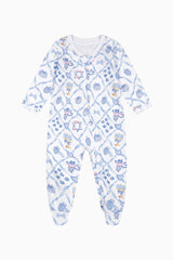 LoveShackFancy x Roller Rabbit Infant Starry Nights Lattice Zipper Footie | Loveshackfancy near me