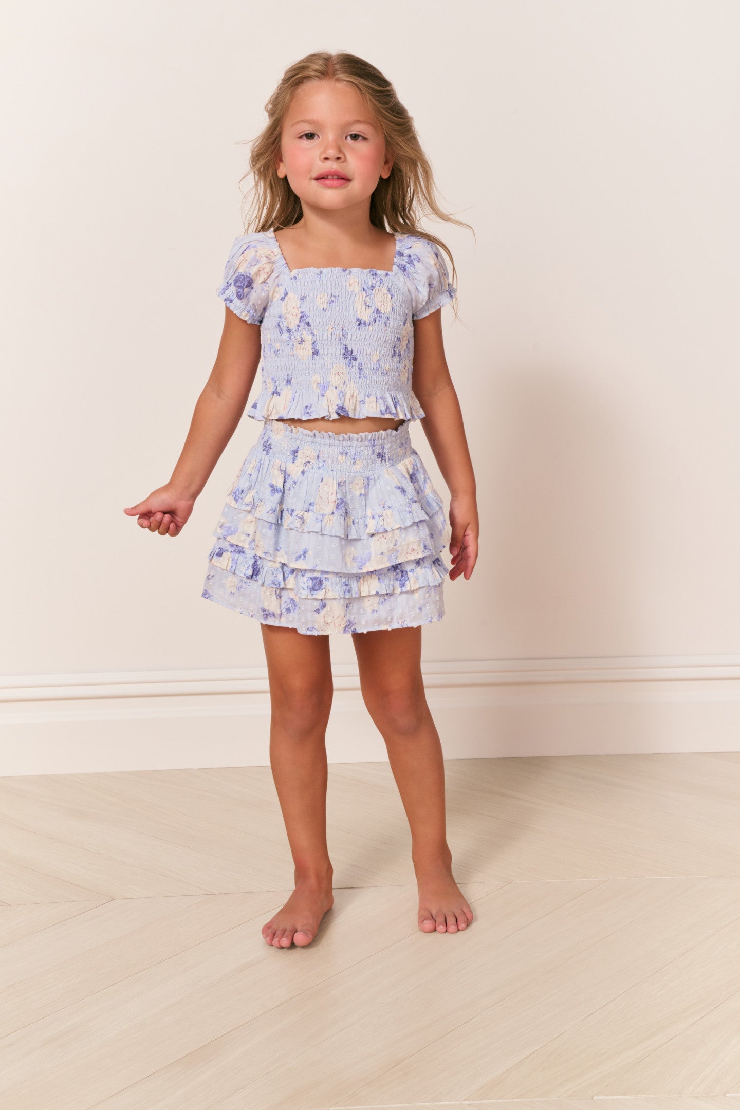 Girls Billie Heirloom Print Skirt | Loveshackfancy near me