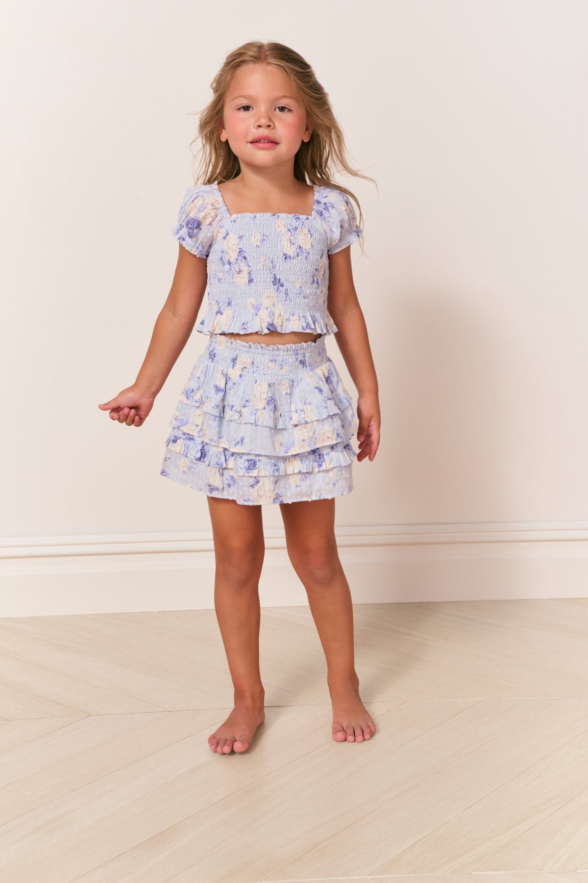 Girls Billie Heirloom Print Skirt | Loveshackfancy near me