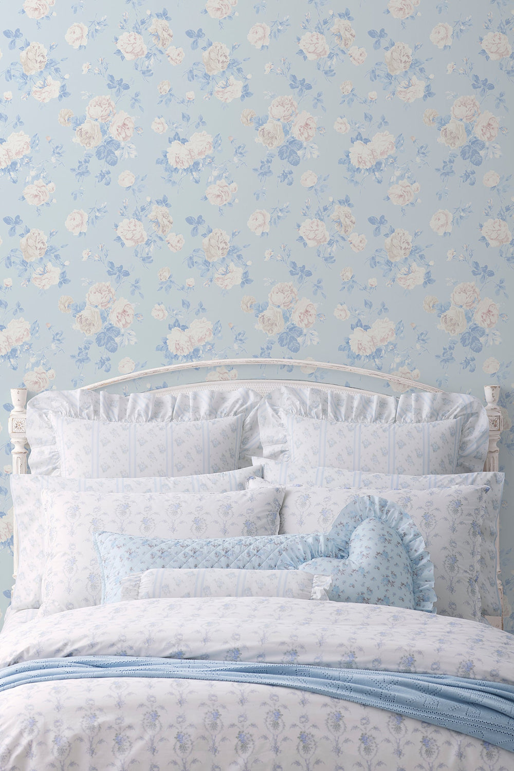Whisper Blue Standard Wallpaper | Loveshackfancy outlet