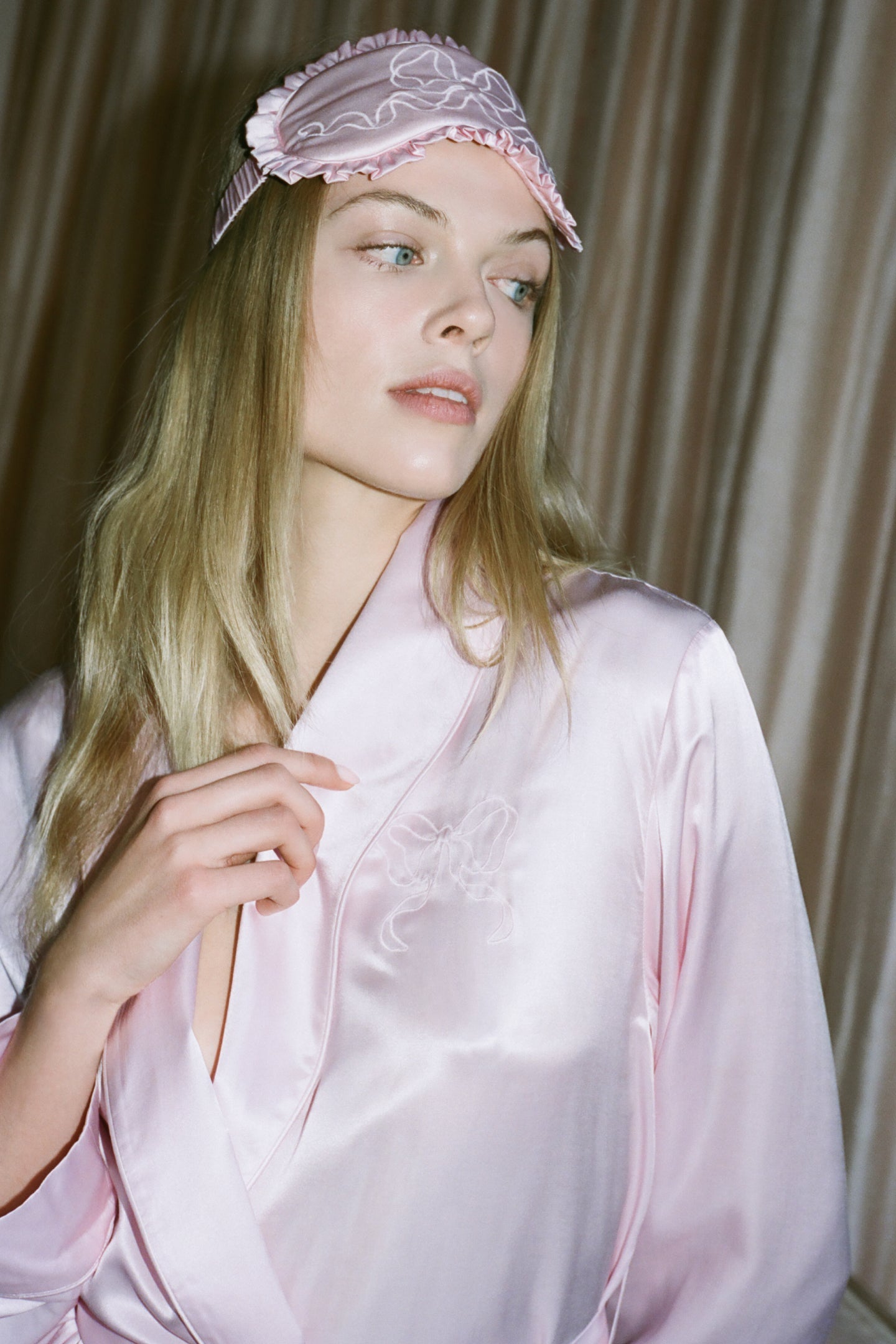 Silk-Blend Robe | Loveshackfancy for sale