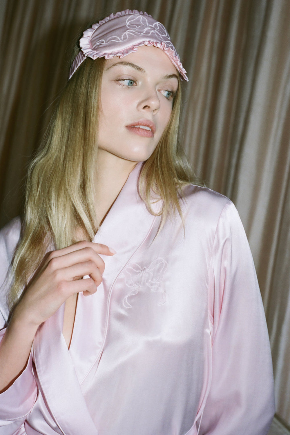 Silk-Blend Robe | Loveshackfancy for sale