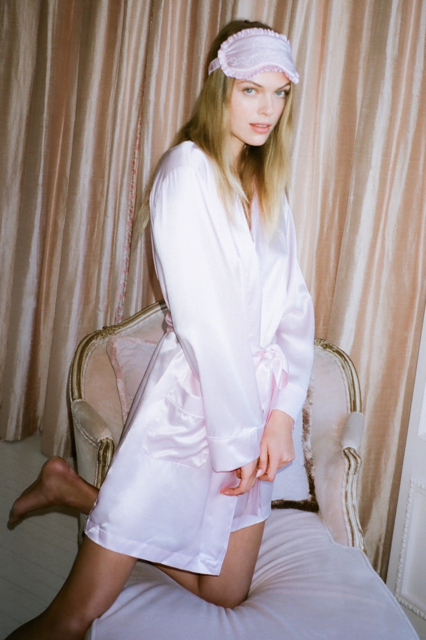 Silk-Blend Robe | Loveshackfancy for sale