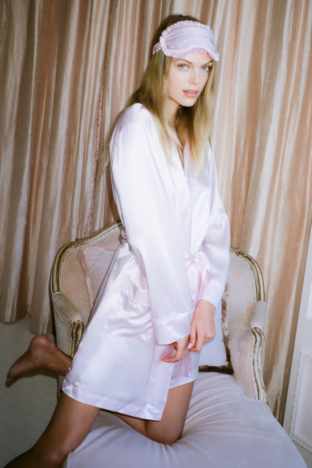 Silk-Blend Robe | Loveshackfancy for sale