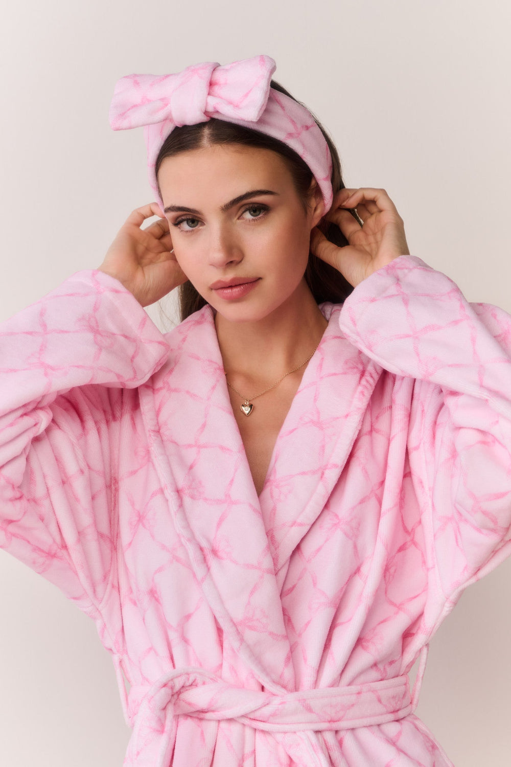Printed Cotton Face Wash Headband | Loveshackfancy on sale