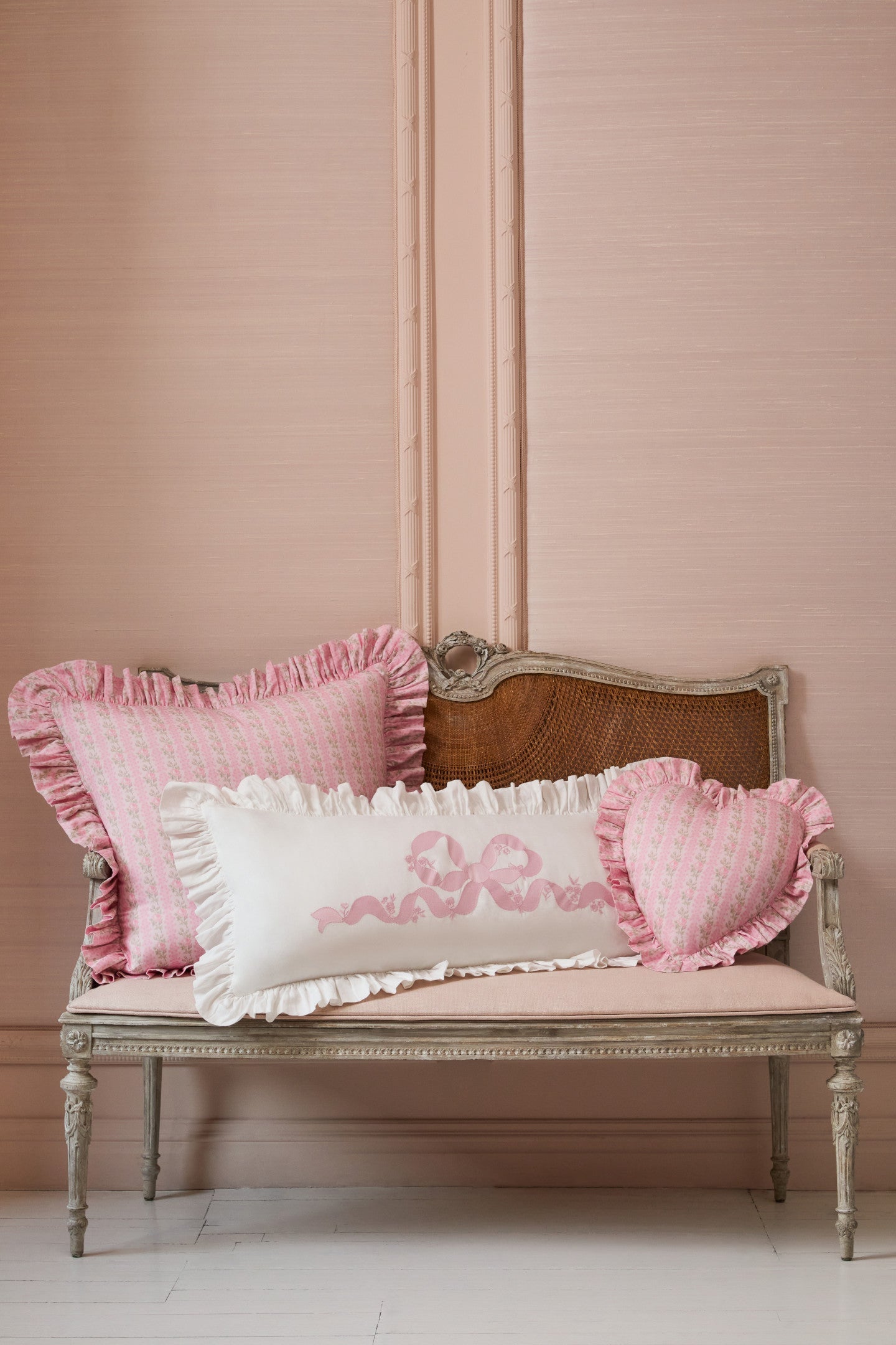 Forever In Love Ruffle Euro Sham Set Of 2 | Loveshackfancy US