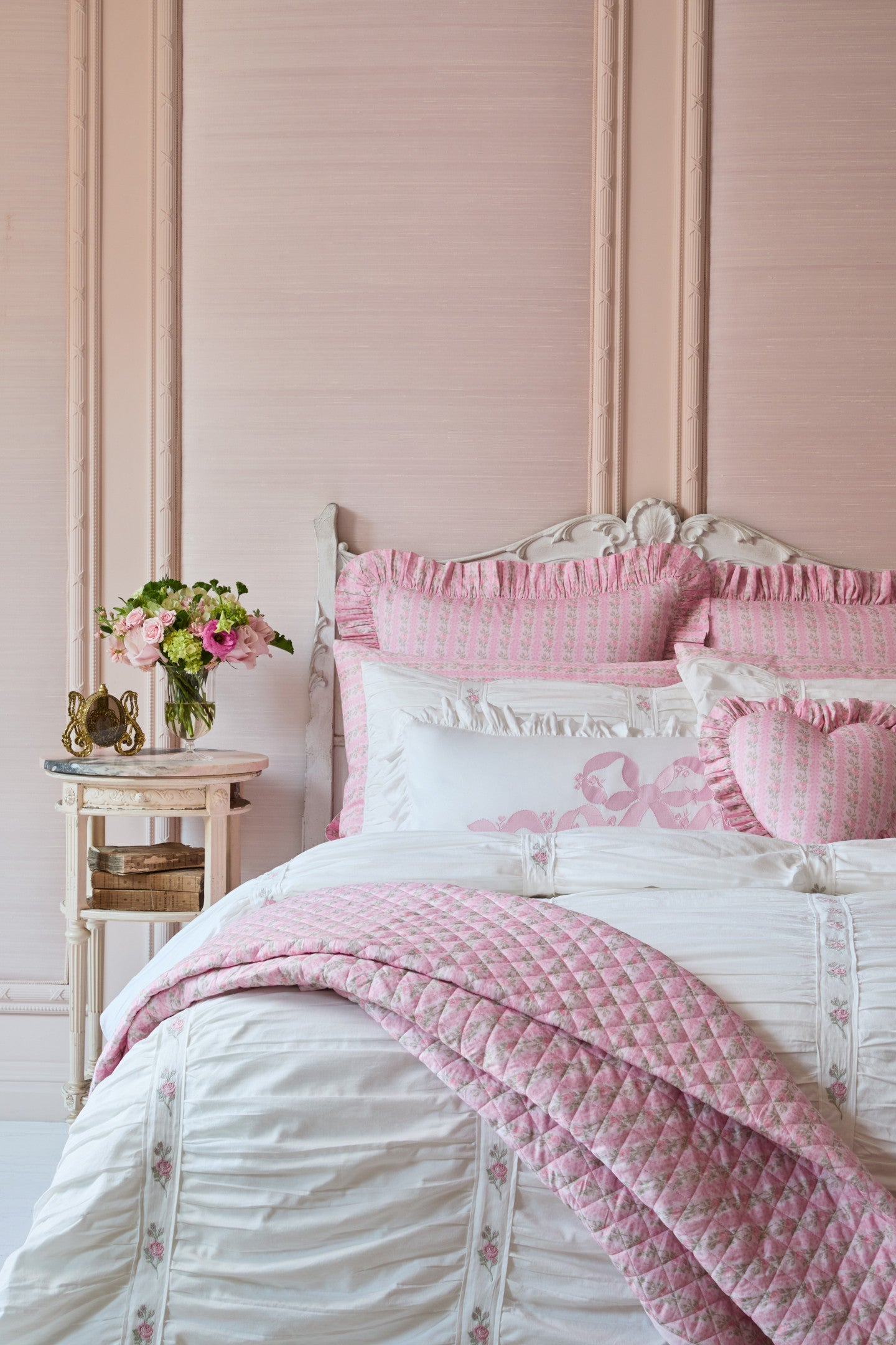 Forever In Love Ruffle Euro Sham Set Of 2 | Loveshackfancy US