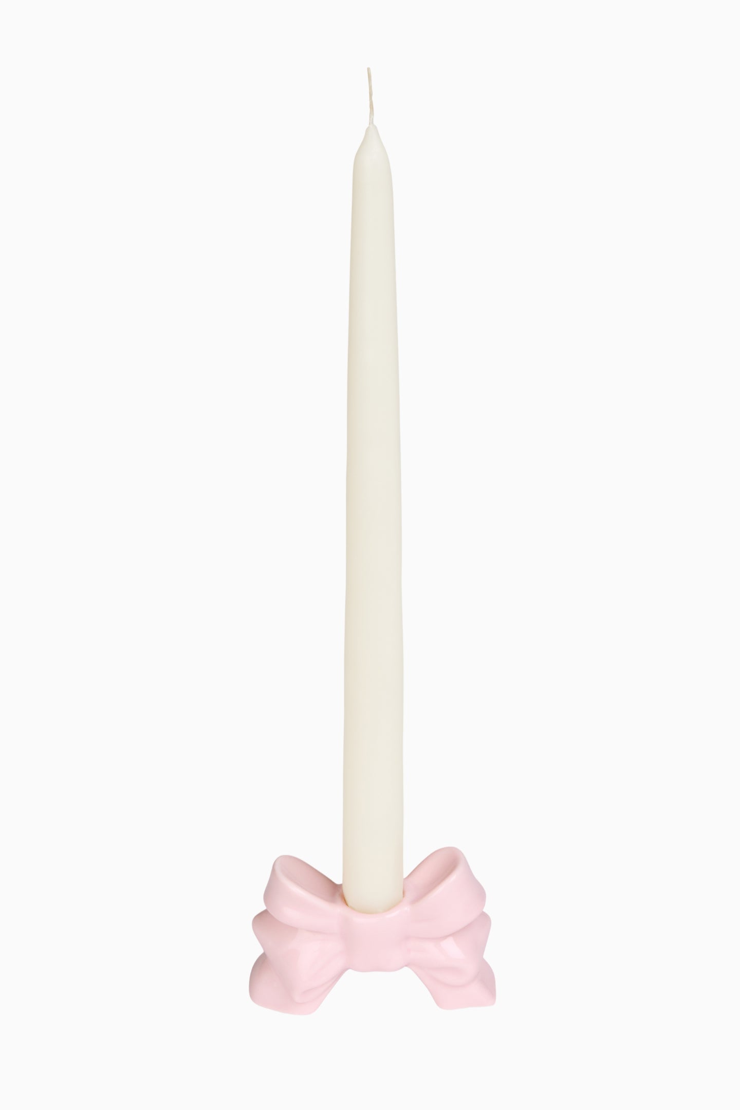 Porcelain Bow Candlestick Holder - Set Of 2 | Loveshackfancy online
