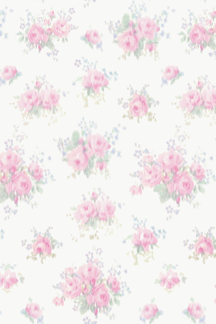 Breezy Ikat Rose Peel & Stick Wallpaper | Loveshackfancy near me