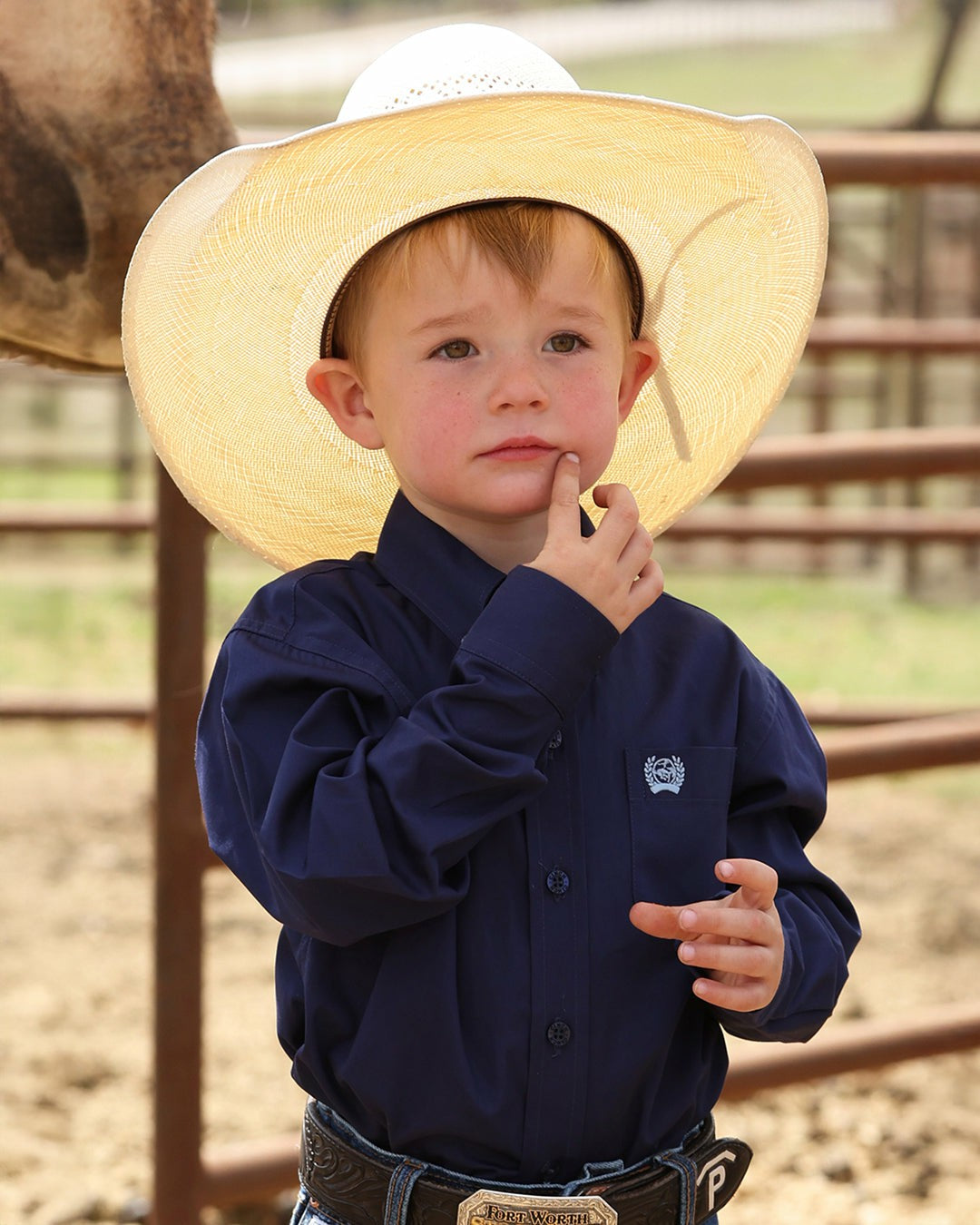 Cinch Boy's Button-Down Western Shirt