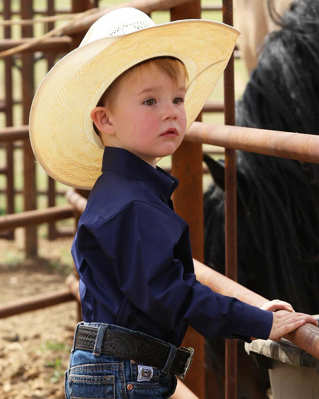 Cinch Boy's Button-Down Western Shirt