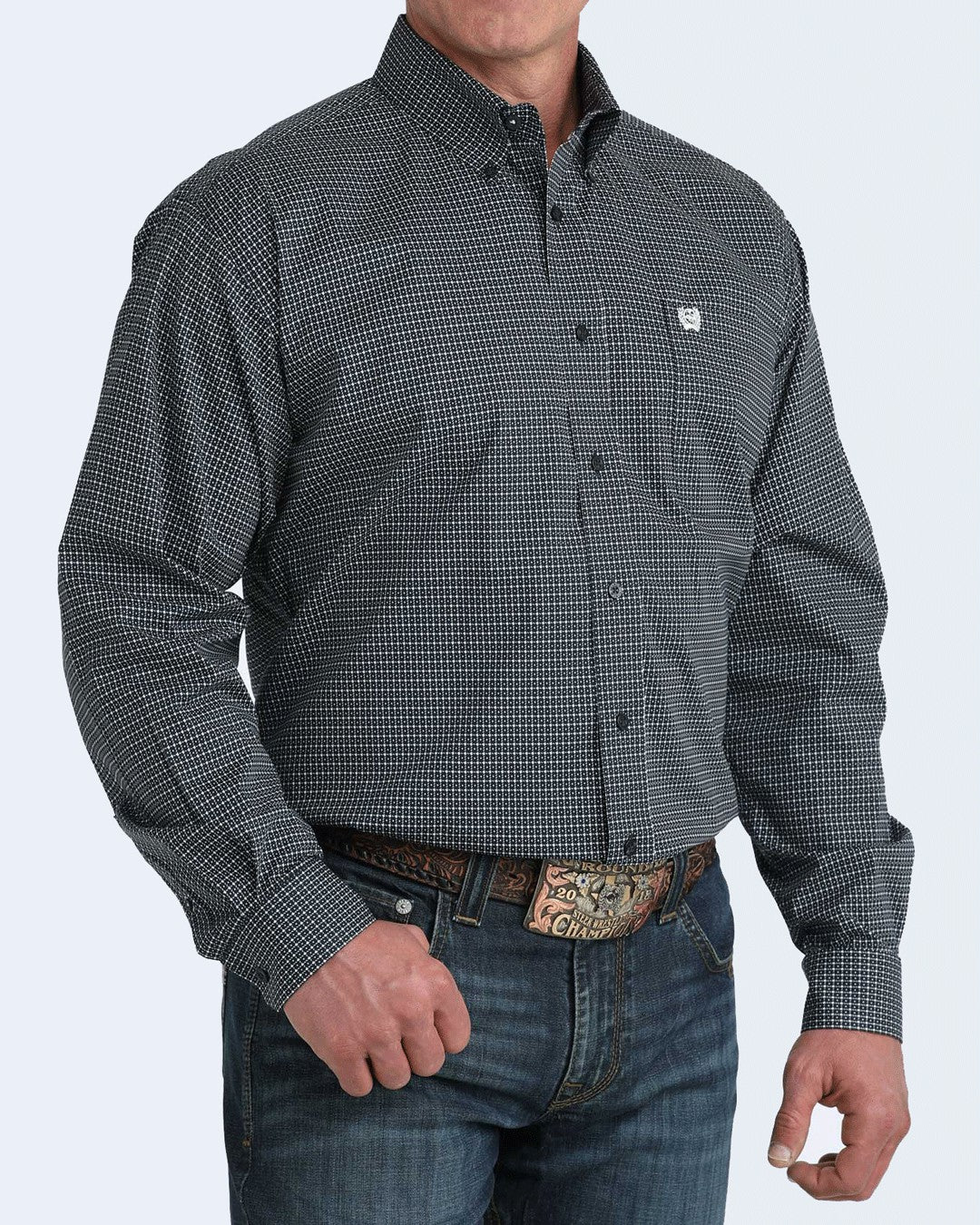 Cinch Stretch Classic Fit Button-Down Western Shirt