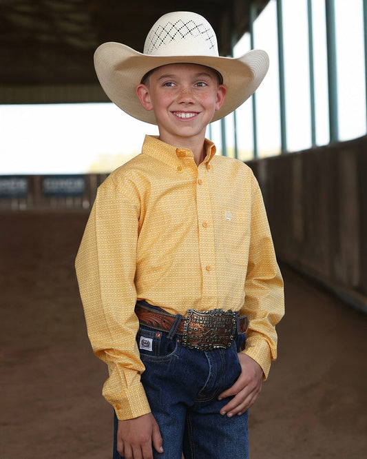 Cinch Boy's Button-Down Western Shirt