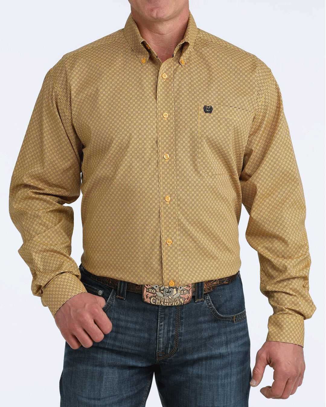 Cinch Stretch Classic Fit Button-Down Western Shirt