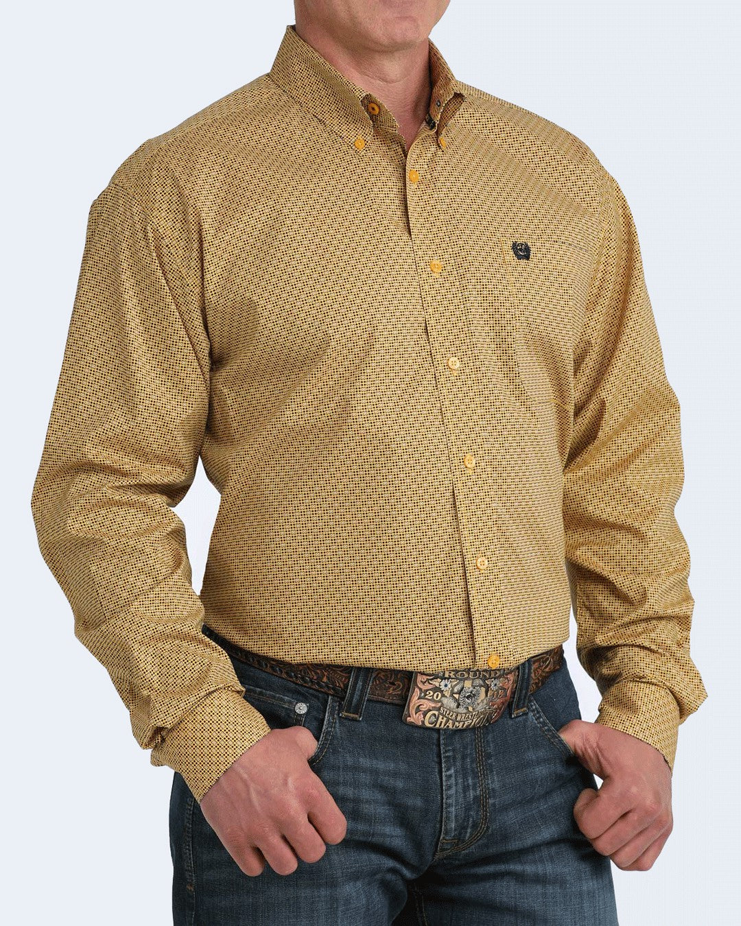 Cinch Stretch Classic Fit Button-Down Western Shirt
