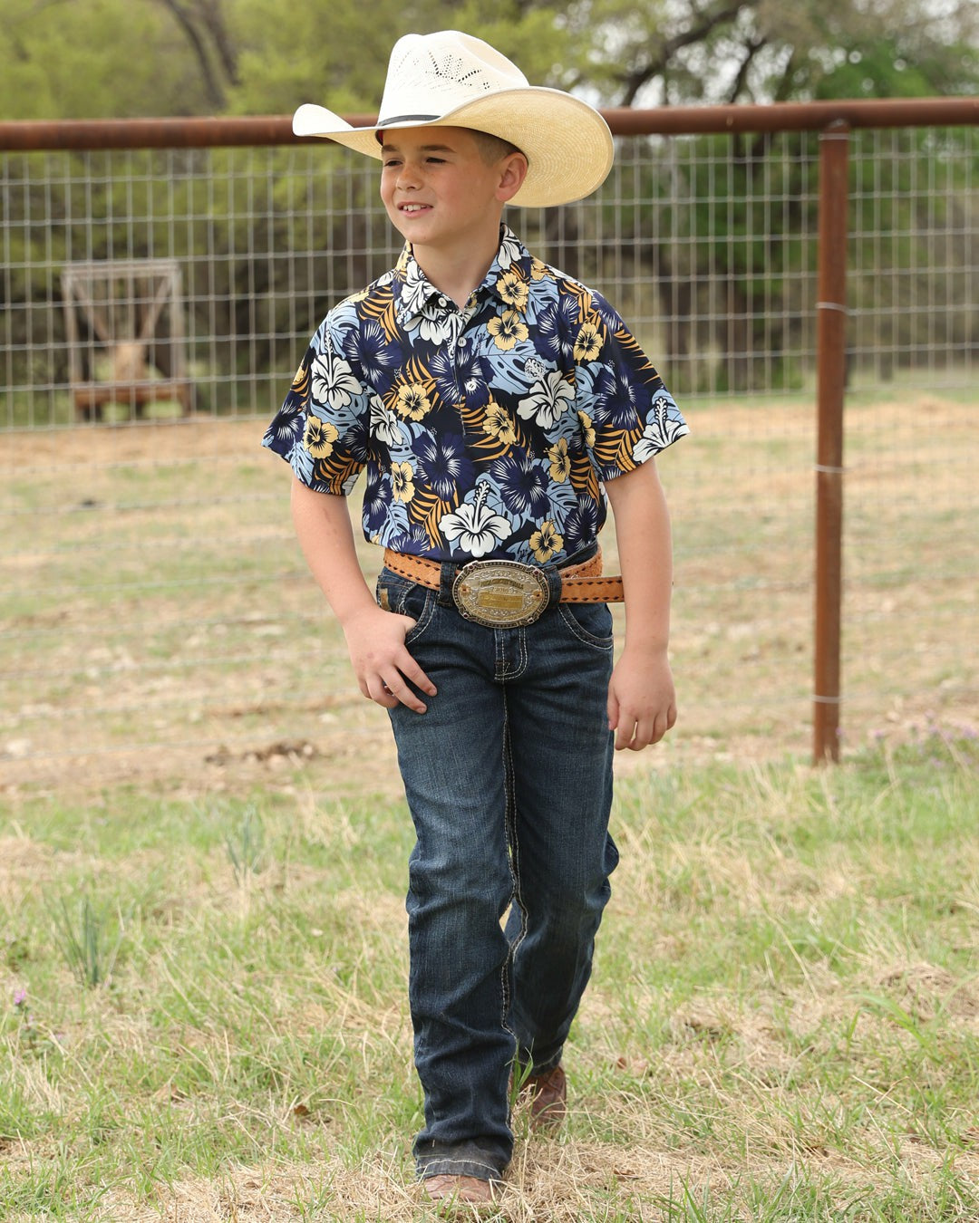 Cinch Boy's Arenaflex® Polo