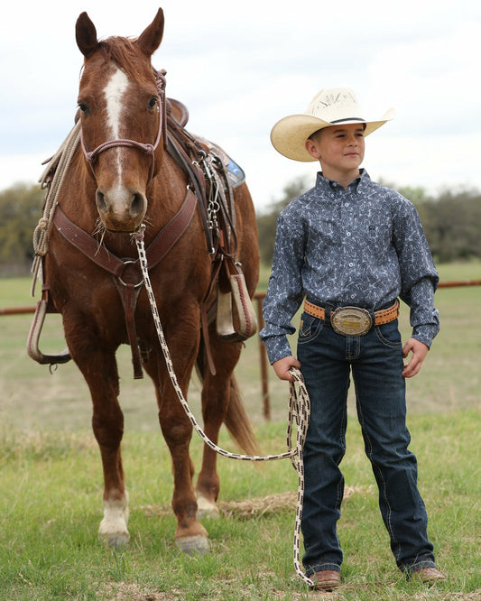 Cinch Boy's Button-Down Arenaflex® Western Shirt
