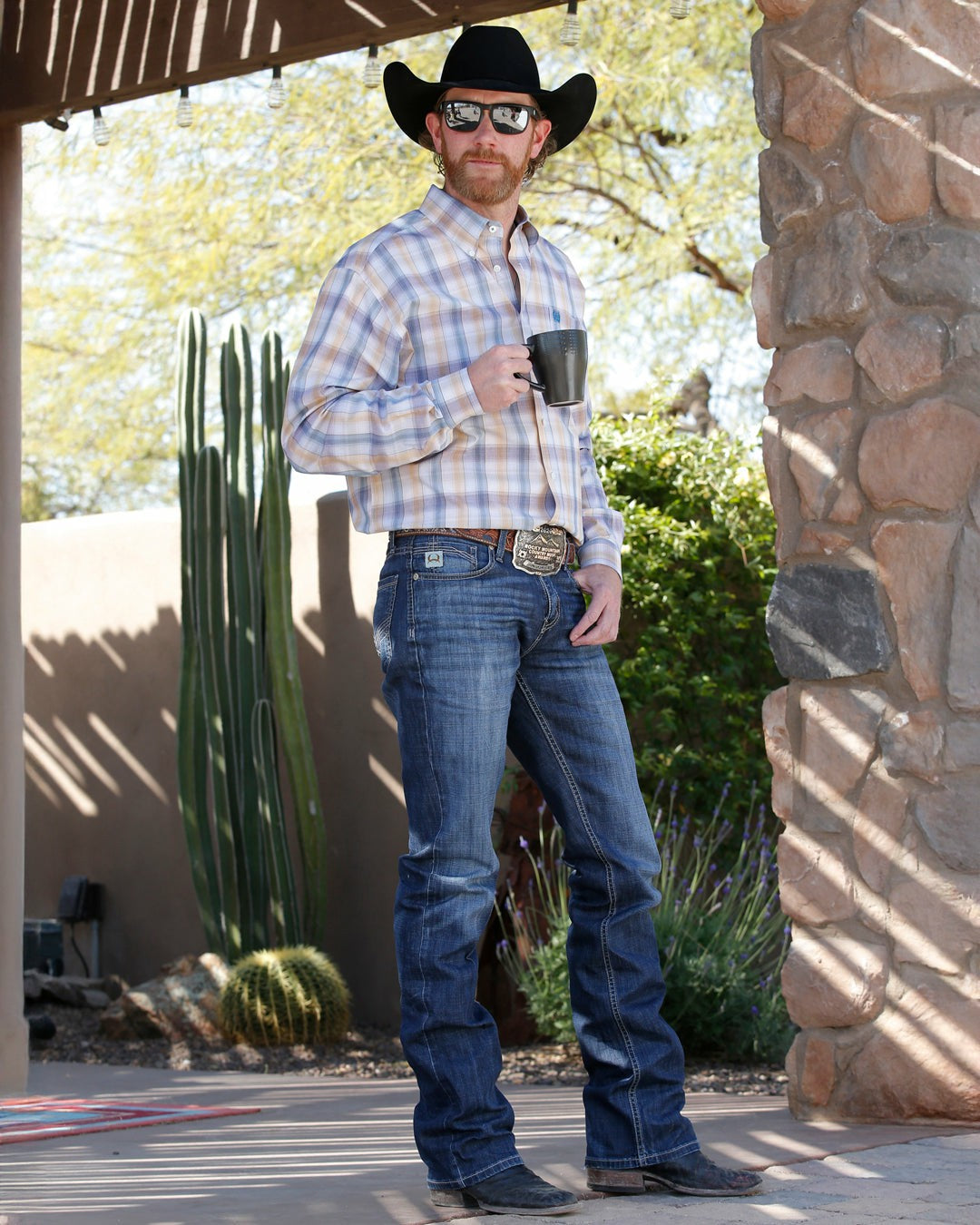 Cinch Ian Slim Fit - Dark Stone