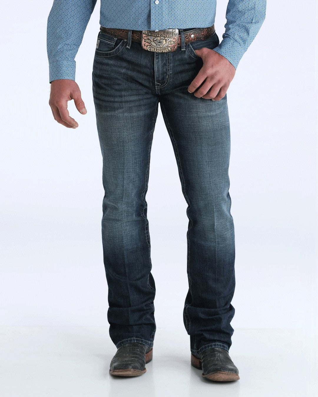 Cinch Ian Slim Fit - Dark Stone
