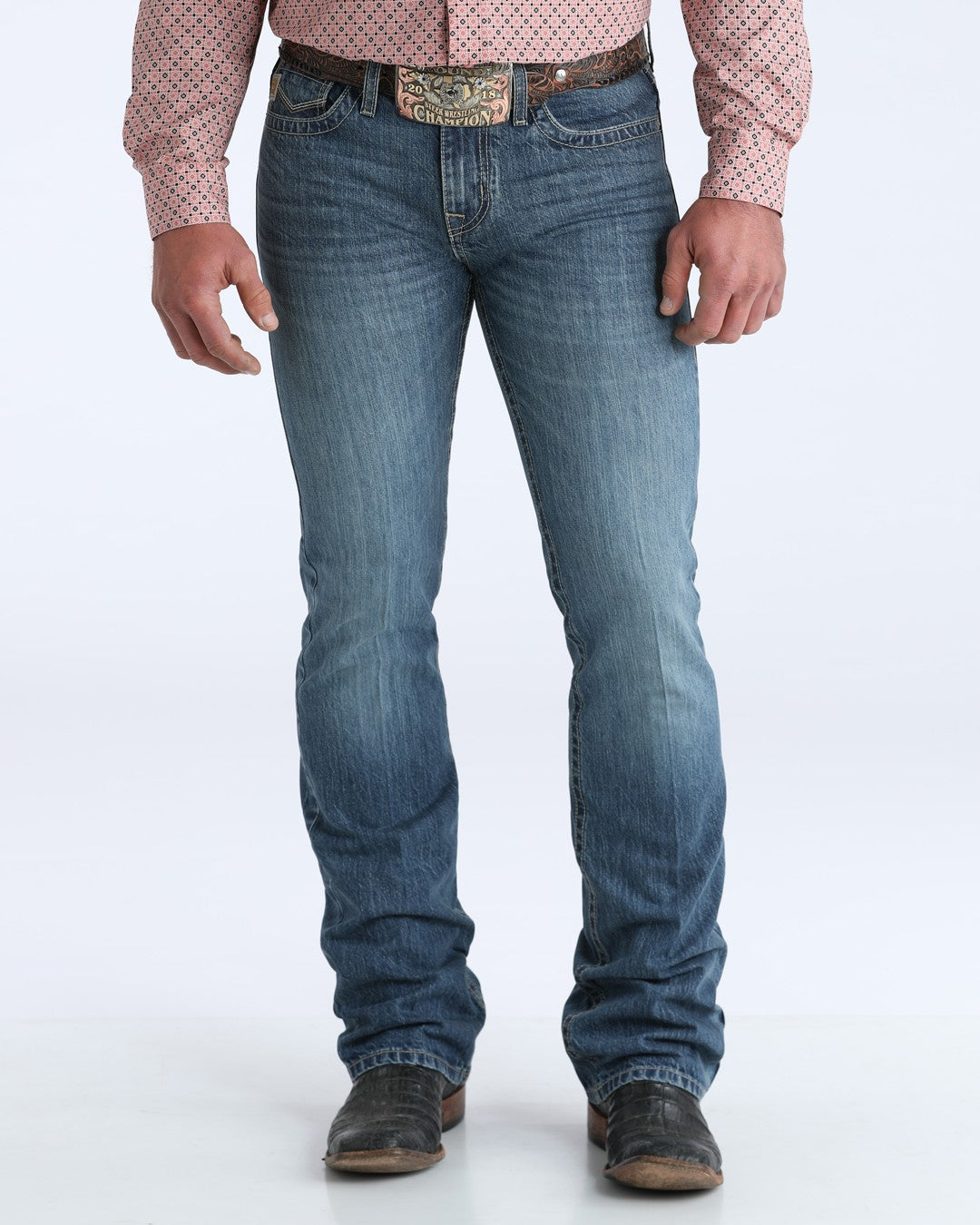 Cinch Ian Slim Fit - Medium Stonewash